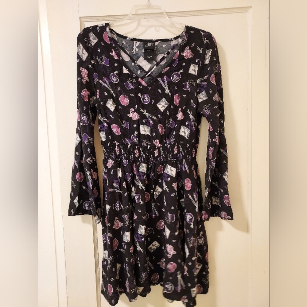 Harry Potter Weasleys Wheezes Dress Long Sleeve Size Medium